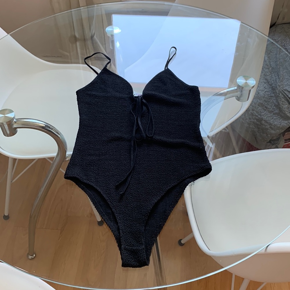 Zara black bodysuit
